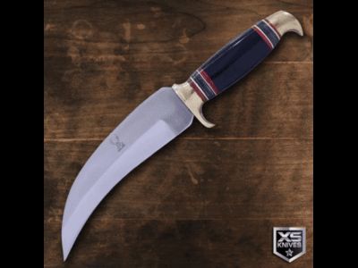 Obsidian Crest Dagger – 11.5″ with Brass Guard